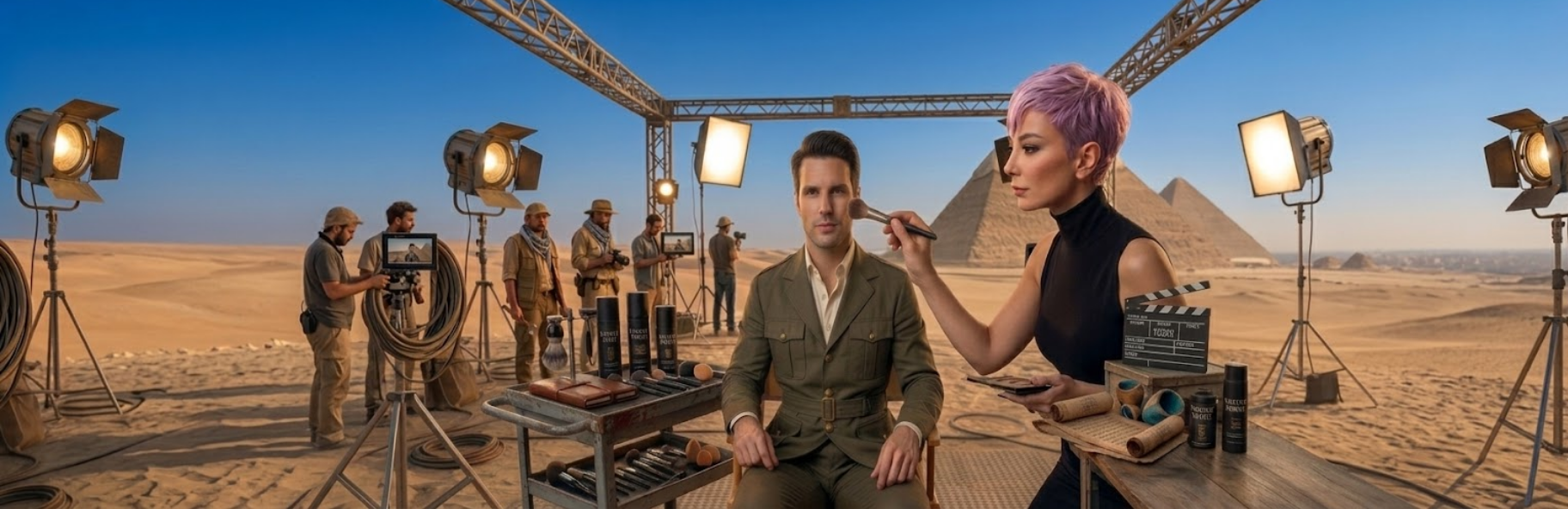 Erkek Kamera Önü Makyajı